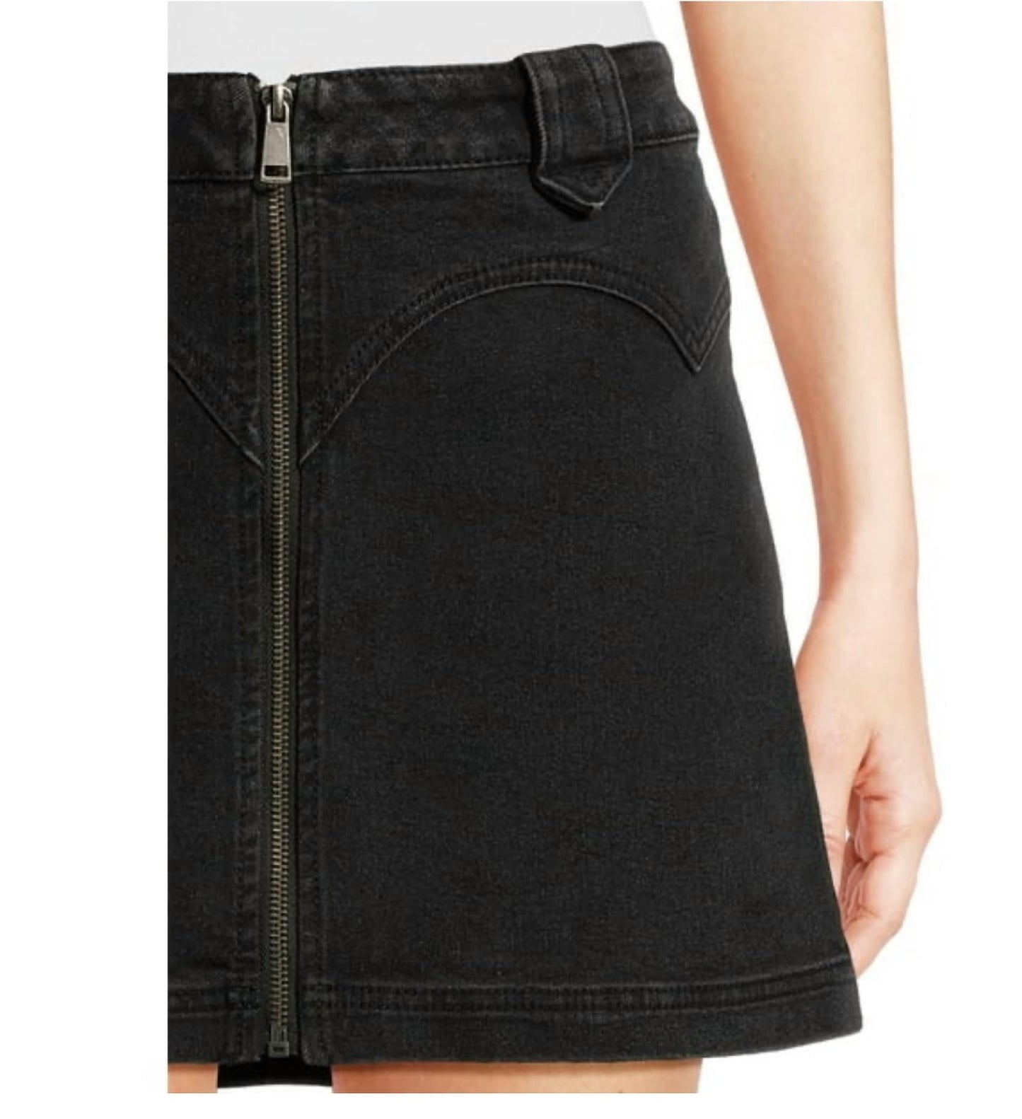Bayshore - Women's Black Jean Skirt