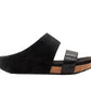Very Volatile - Womens Campfire Metallic Slide Sandals