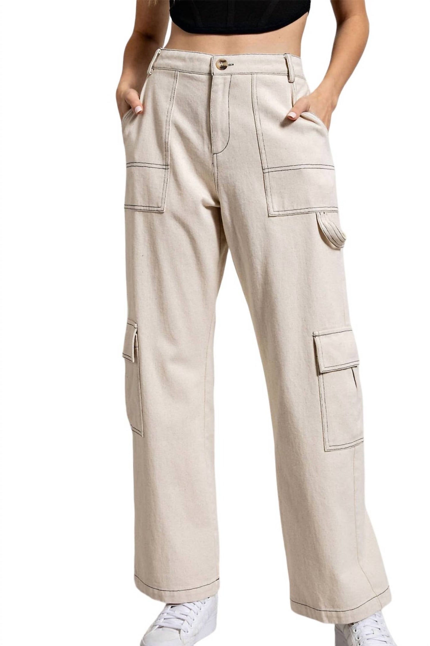 Ee:Some - Women's 2YK Inspired Cargo Pants