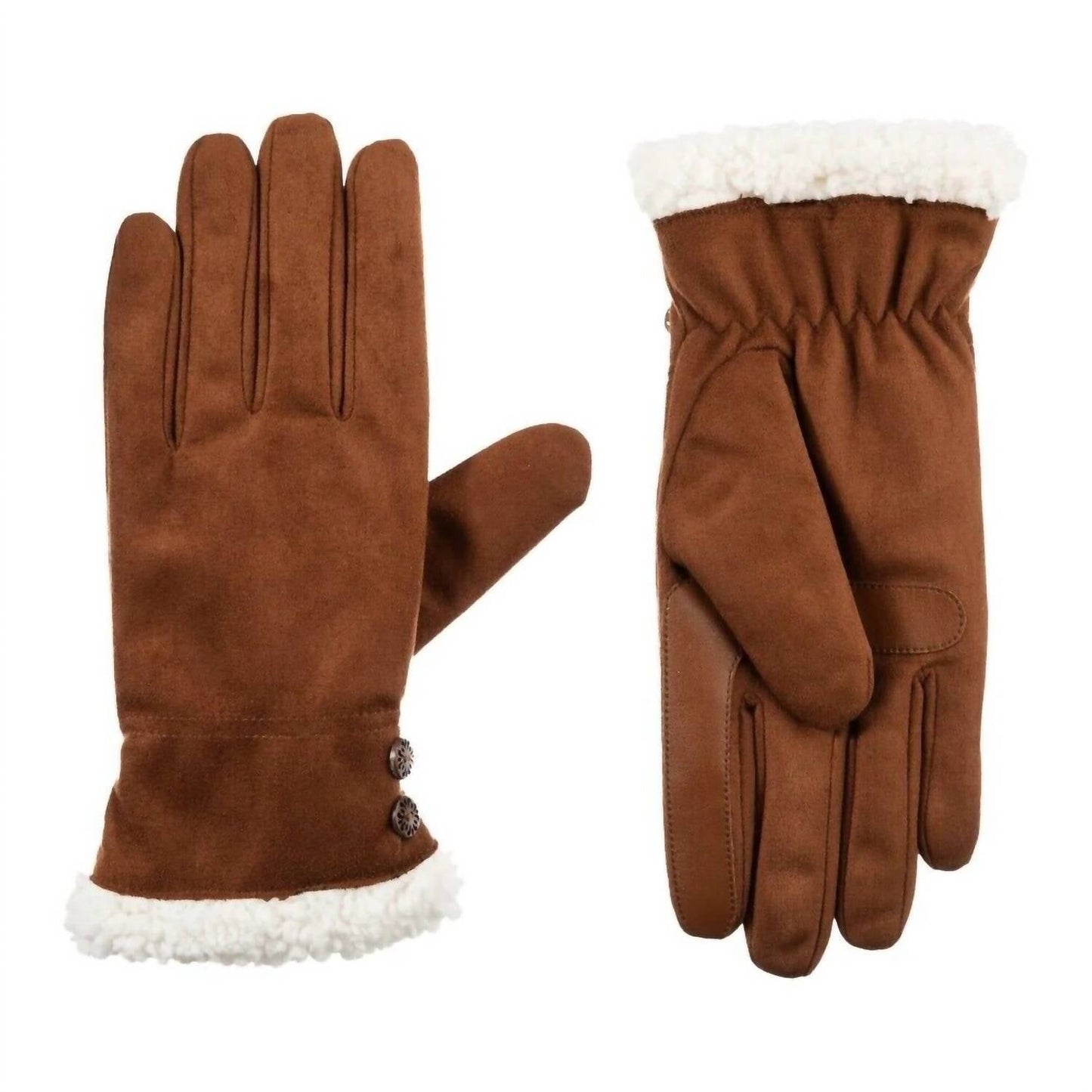 Isotoner - Women’s Microsuede Touchscreen Gloves