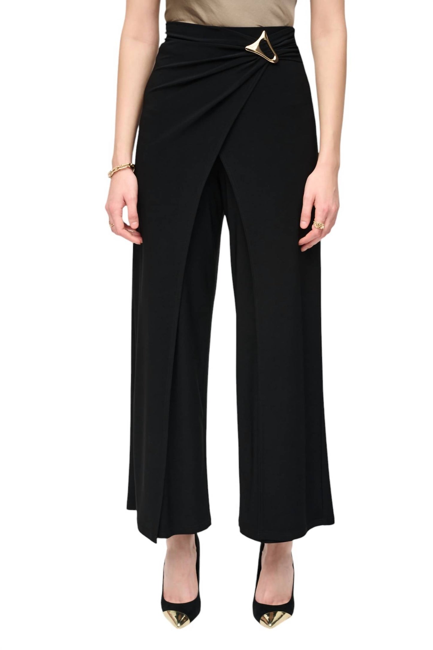 Joseph Ribkoff - HIGH-RISE WRAP TROUSER
