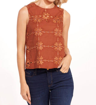 Eva Franco - Carrie Cotton Eyelet Top
