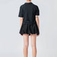 Grey Lab - Scuba Balloon Mini Skirt