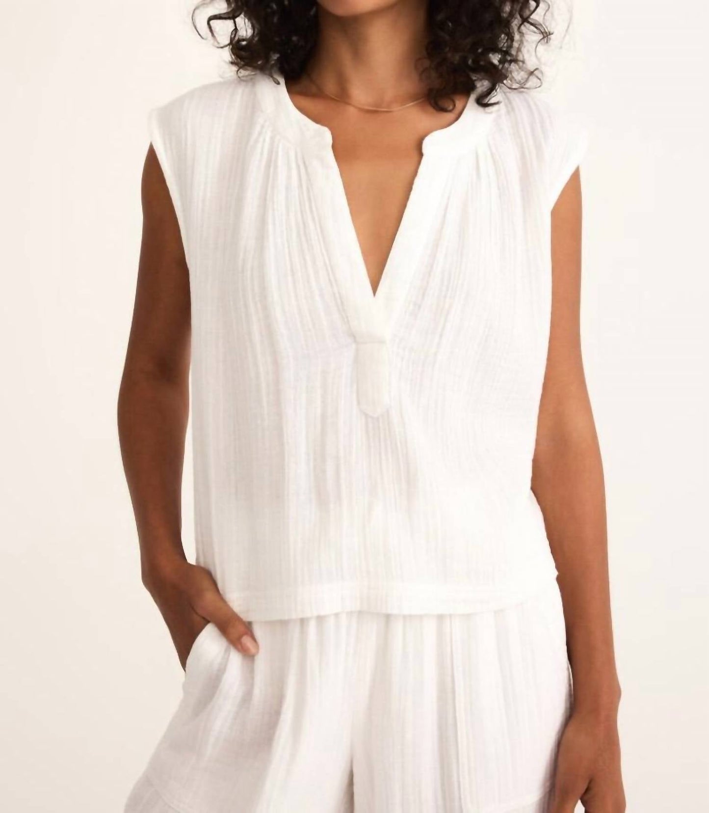 Z Supply - Cliffside V-neck Airy Top