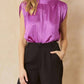 Entro - Mock Neck Open Back Bodysuit