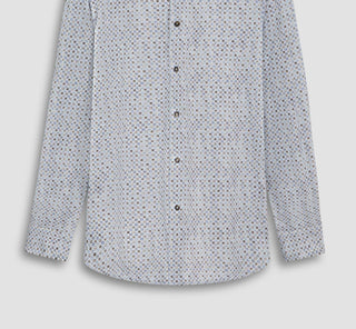 Bugatchi Uomo - Medalion 6 Way Stretch Long Sleeve Shirt