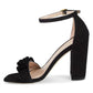 Stuart Weitzman - Women's Amelina Chain Suede Sandals