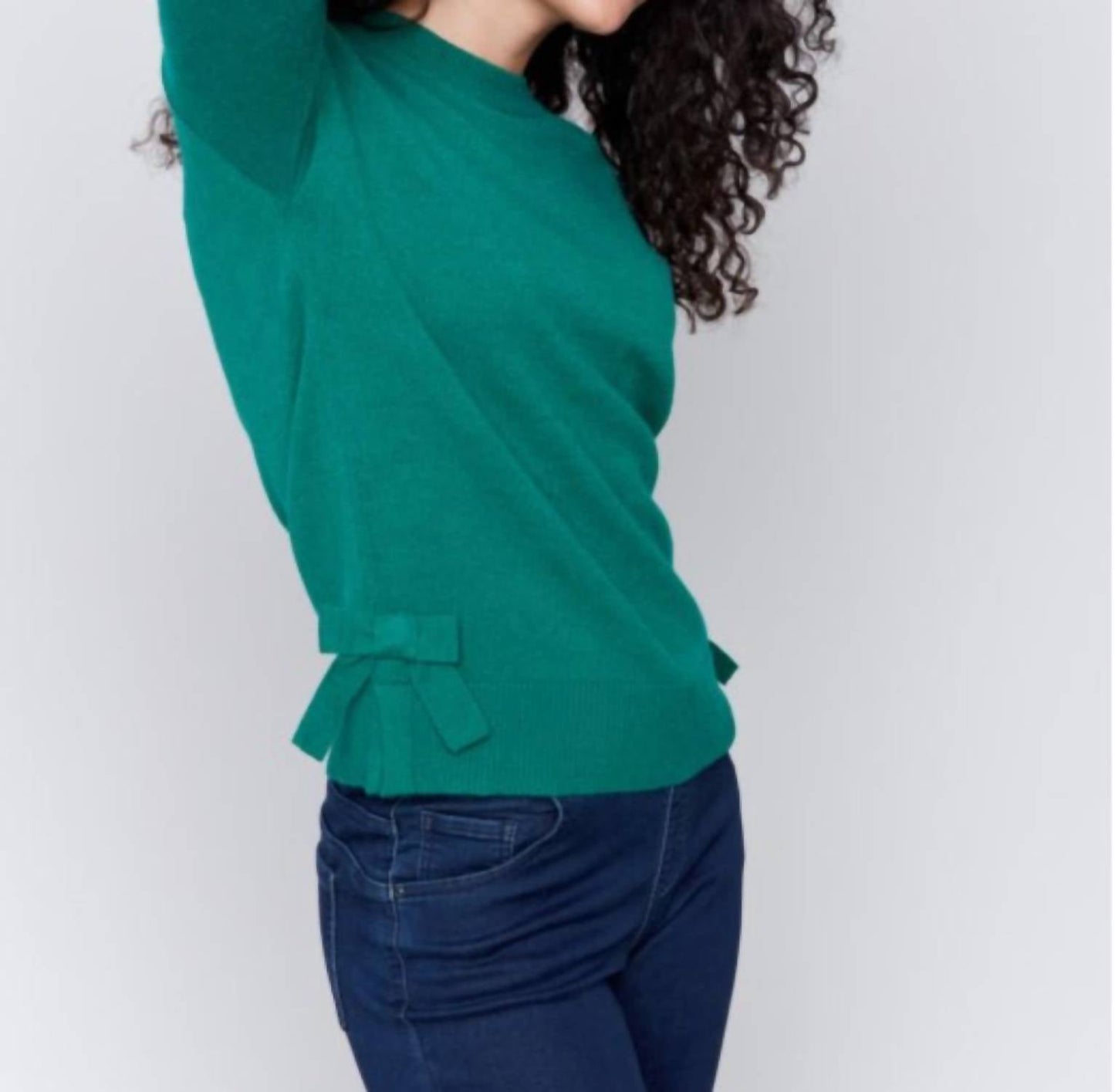 Charlie B - Bow Side Sweater