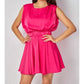 Big Hit Fashion - Satin Mini Dress