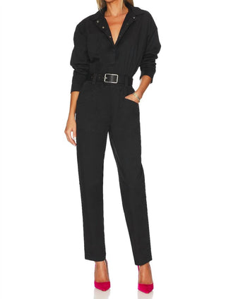 Pistola - Selena Long Sleeve Pinch Waist Jumpsuit