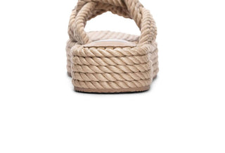 Dirty Laundry - Women's Rope Platform Summer Sandal