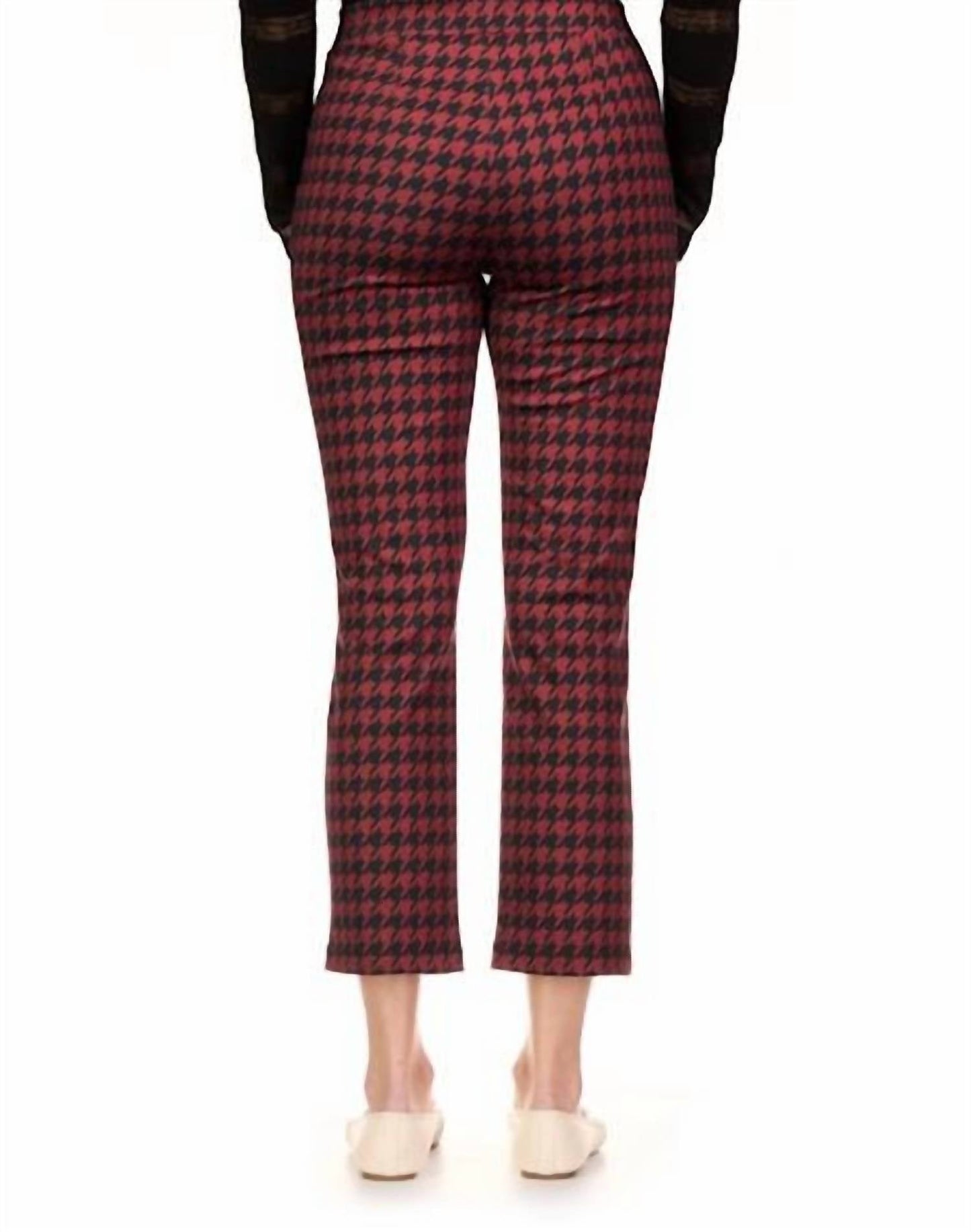 Sanctuary - Carnaby Crop Kick Houndstooth Leggings