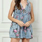 Veveret - V Floral Romper