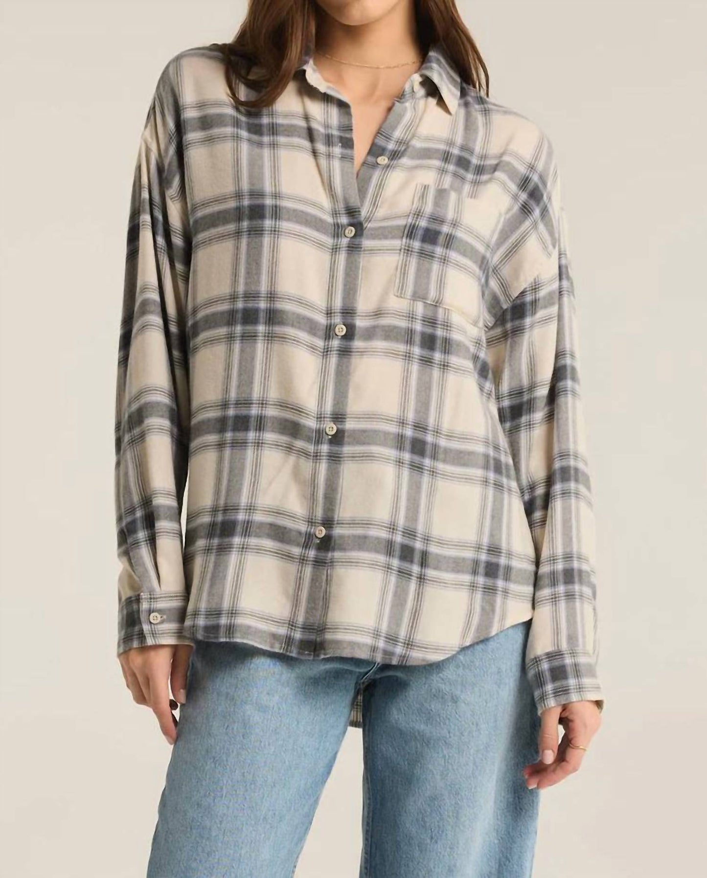 Z Supply - River Plaid Button Up Shirt