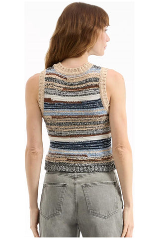 Veronica Beard - CROPPED JERREL KNIT TANK