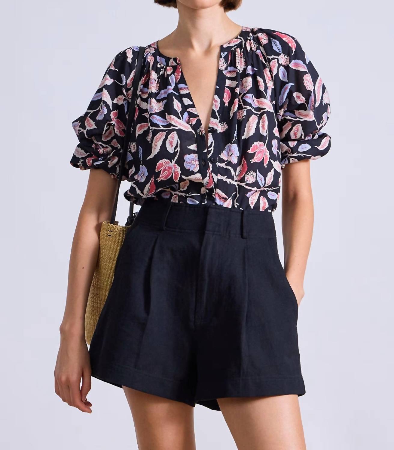 Apiece Apart - Mitte Open V-neck Top