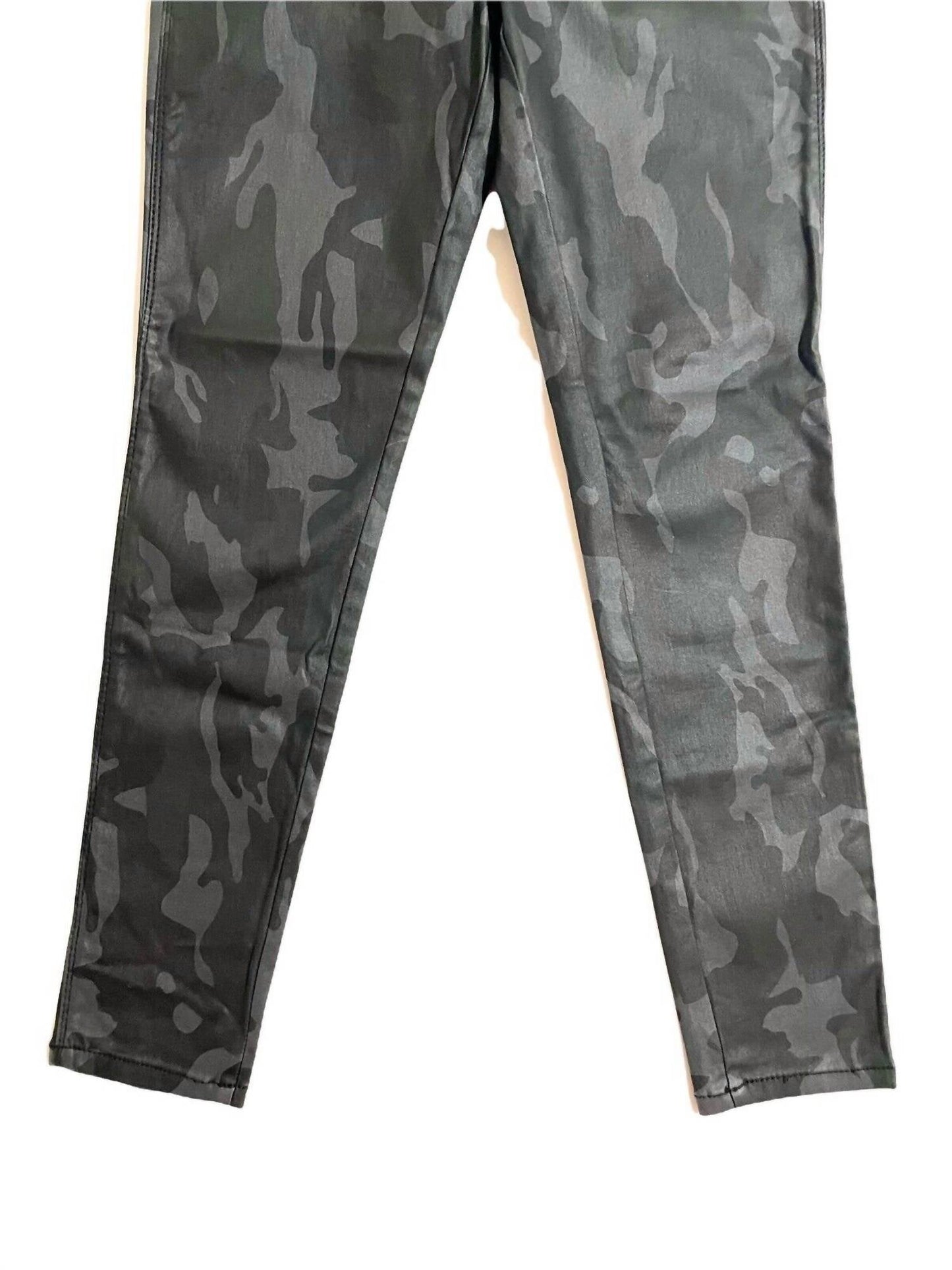 1822 Denim - Women's Camo Coated Skinny Ankle Jeans