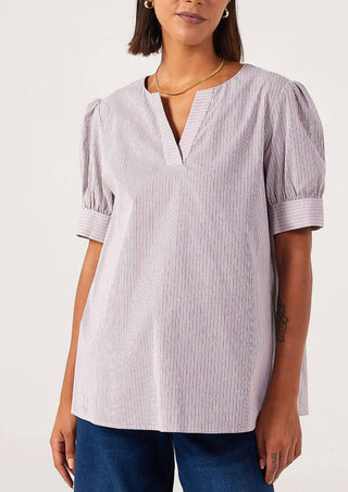 Frame - The V-neck Popover Top