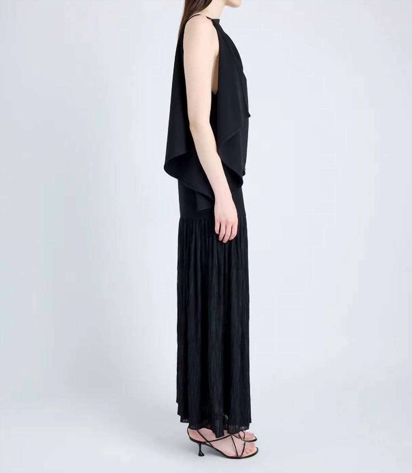 Proenza Schouler - Paige Pleated Crepe Chiffon Skirt