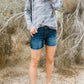 Elan - Lace-up Back Sweatshirt