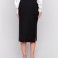 Charlie B - Knee-length Skirt With Side Slits And Pockets