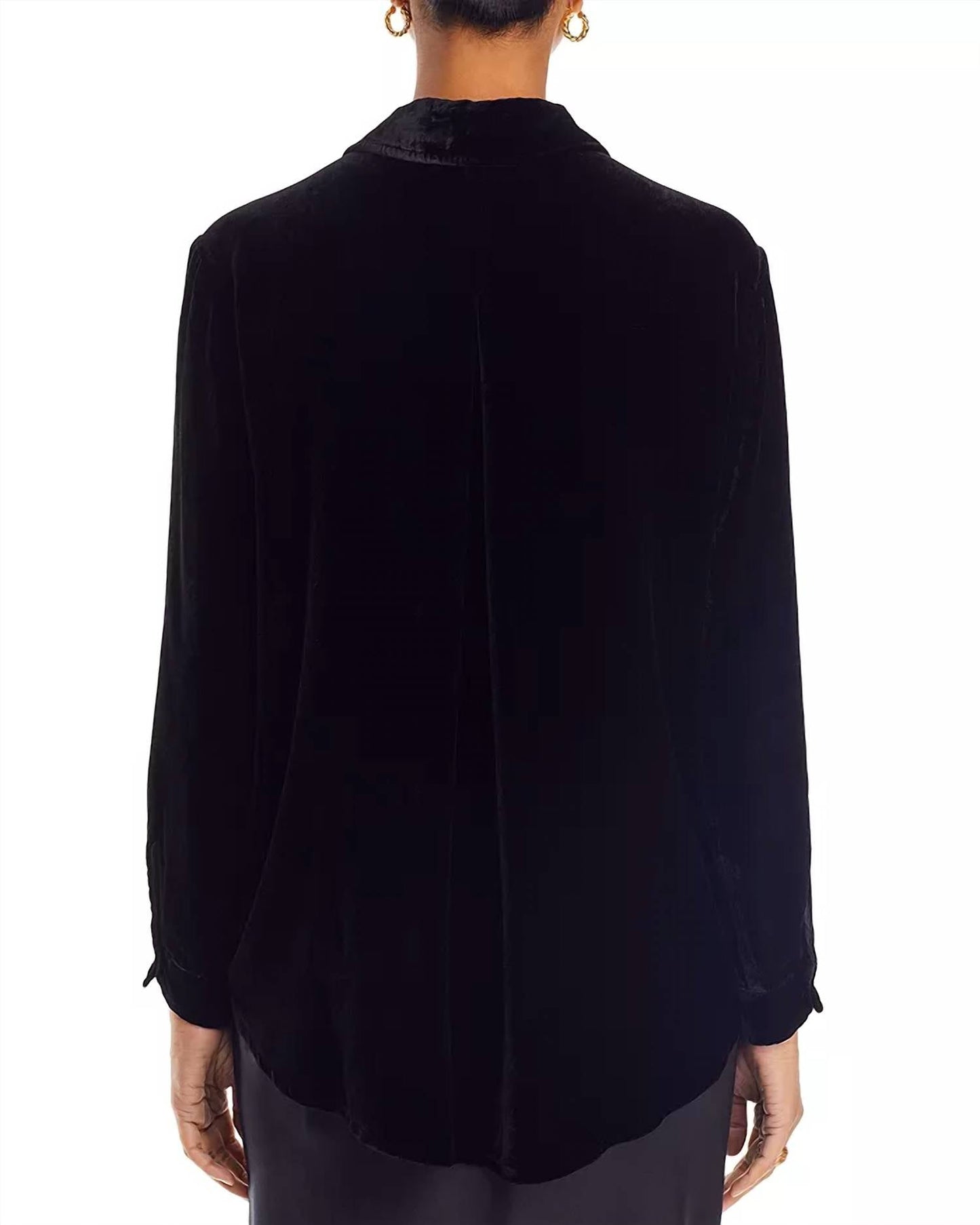 Johnny Was - Sidonia Embroidered Velvet Shirt