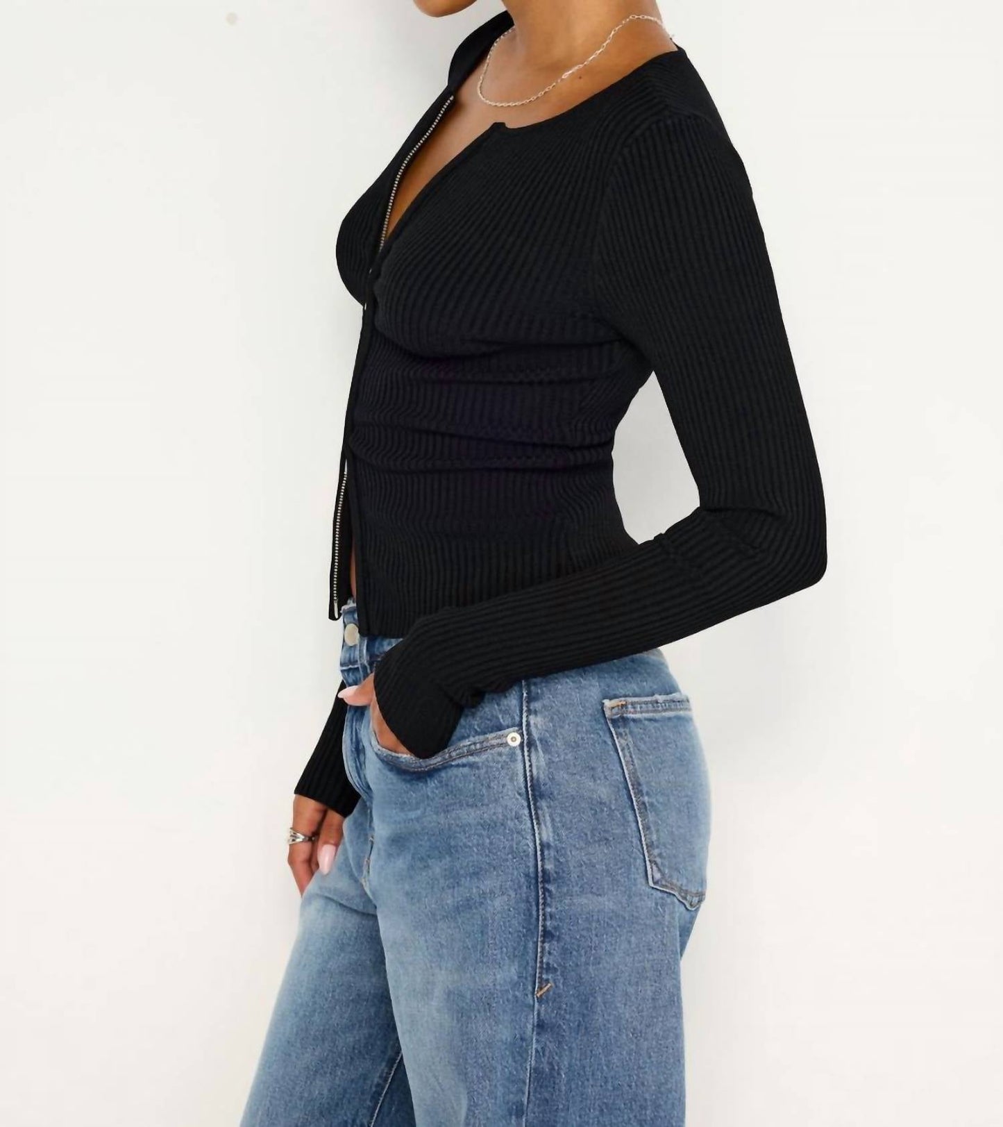 Good American - Virgo Rib Sweater