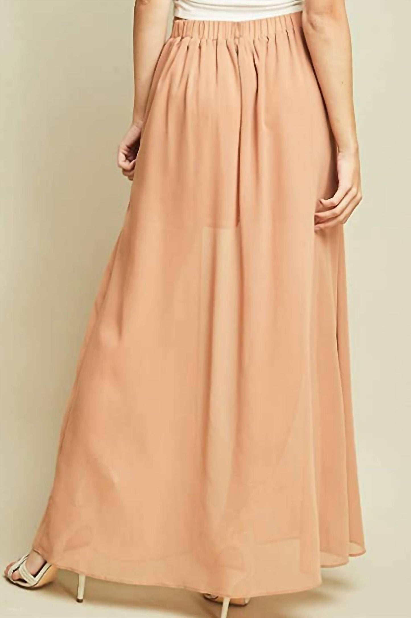 Entro - High Waisted Maxi Short