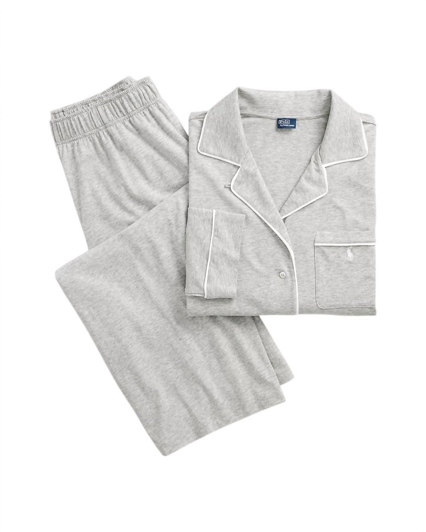 Polo Ralph Lauren - Long-Sleeve Jersey Pajama Set