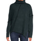 Elan - Turtleneck Long Sleeve Asymetrical Sweater