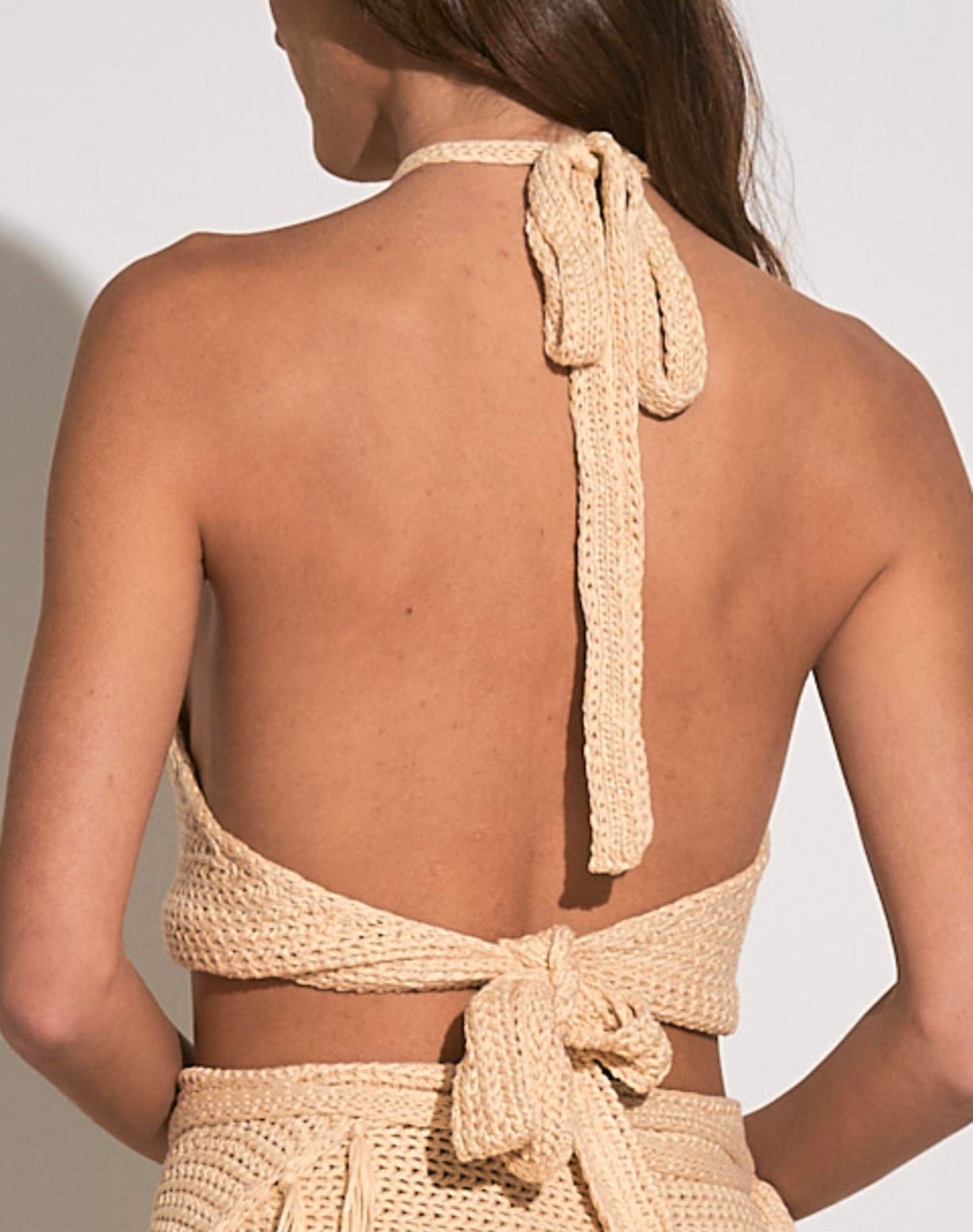 Elan - Crochet Halter Top