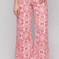 Charlie B - Printed Cotton Flare Pants