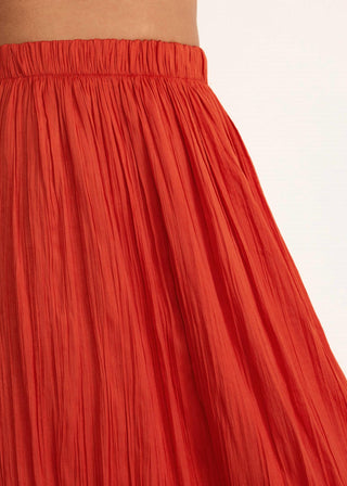 Z Supply - Women's Nicoline Crinkle Midi Skirt