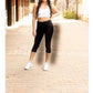 Julia Rose - Sleek Pocket Capri Leggings