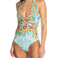 Johnny Was - Elena Twist One Piece Swimsuit