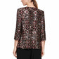 Alex Evenings - Stretch Sequin Mock Twin Set Top - Plus