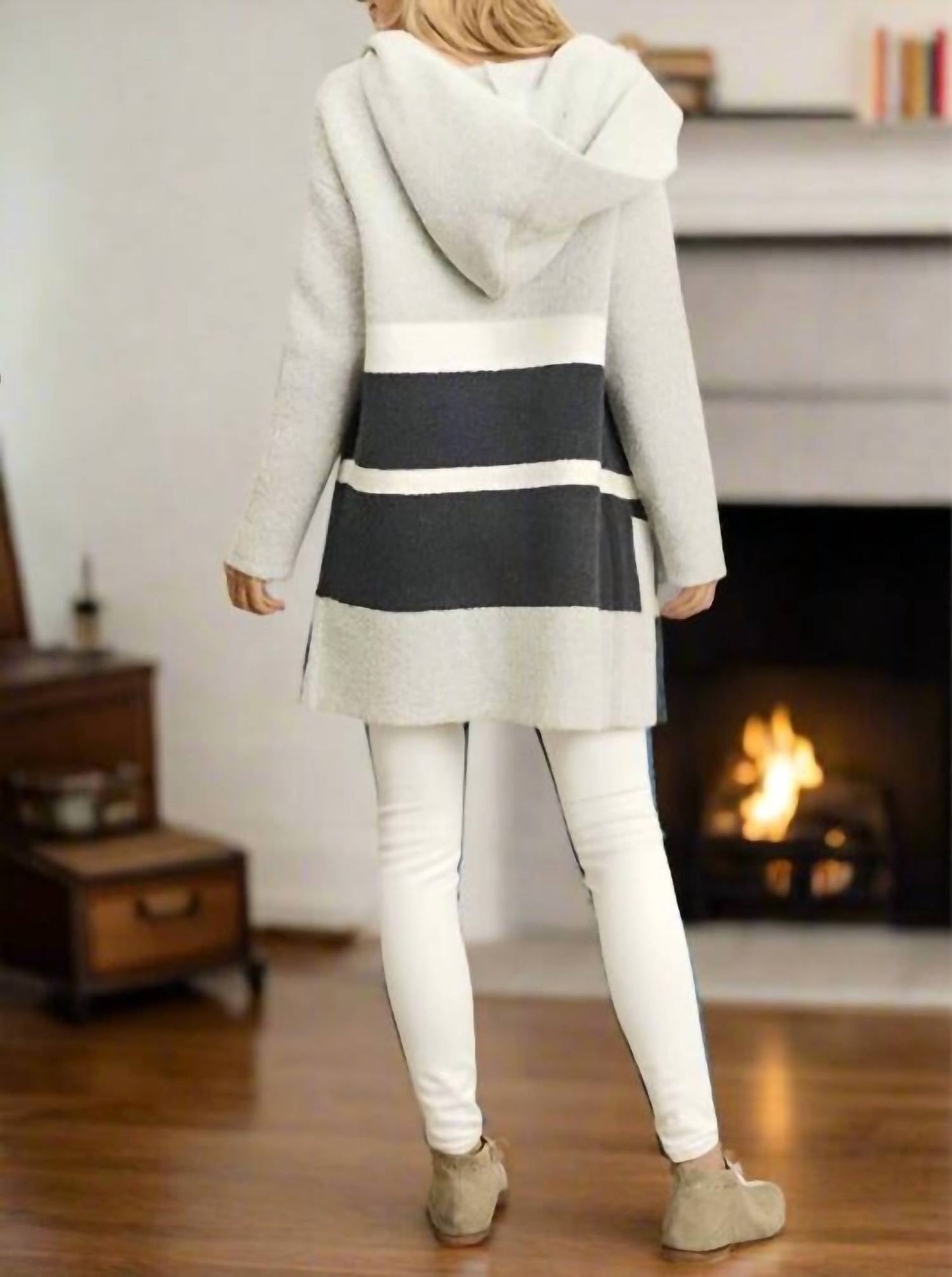 Dress Forum - Oversized Hooded Cardigan