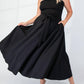 The Curve La - Plus Size Knit Tube Maxi Dress With Self Belt