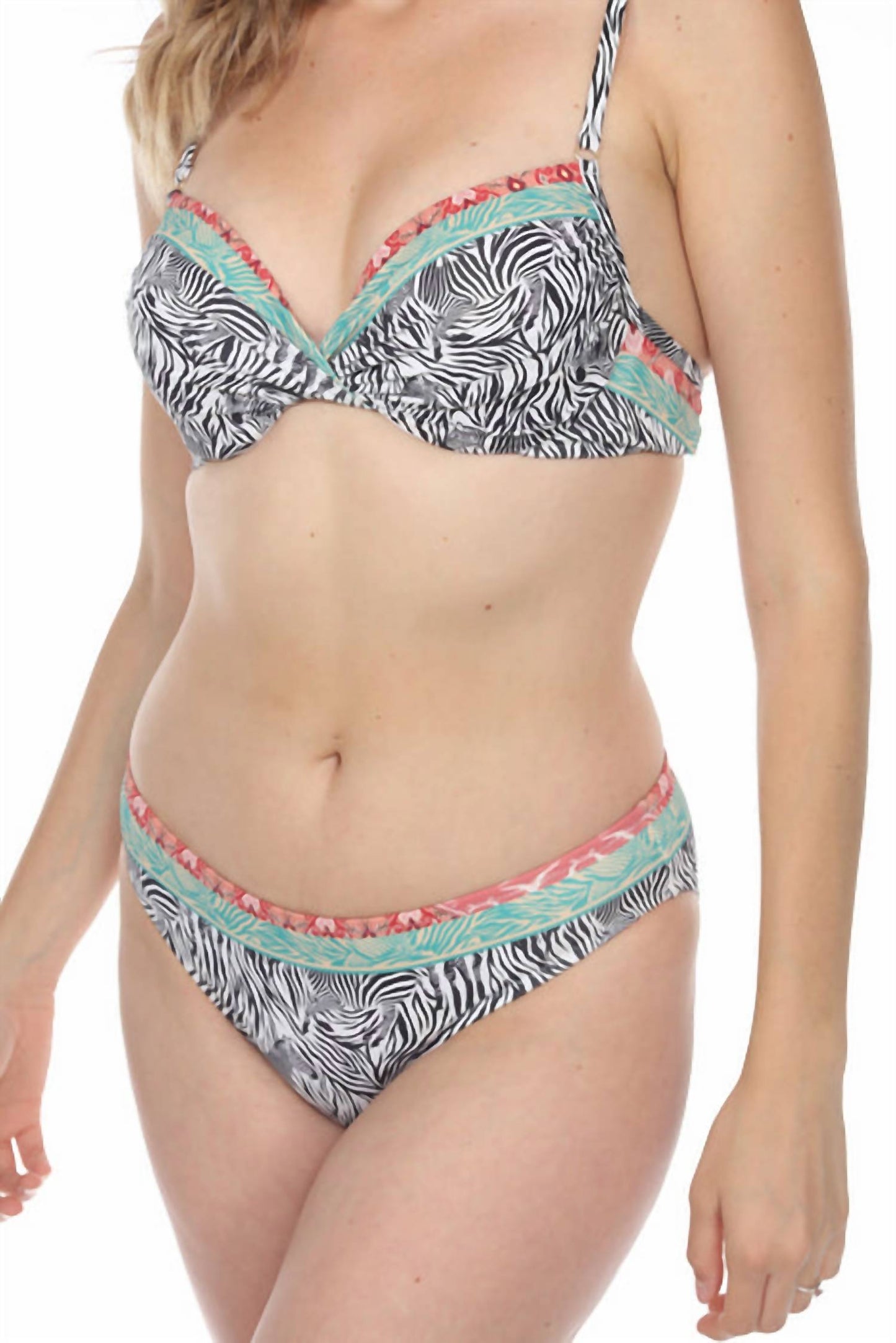 Johnny Was - Zebra Twist Top