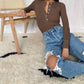 Agolde - 90's Ripped Straight Leg Jeans