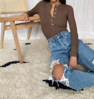 Agolde - 90's Ripped Straight Leg Jeans