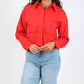 Oui - Women's Crop Boxy Blouse