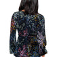 White Birch - Faux Wrap Top Long Sleeve