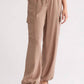 Blu Pepper - High Waist Drawstring Cargo Pants