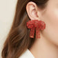 Accessory Concierge - Gemstone Bow Earrings