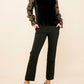 Thml - Velvet Turtleneck Top
