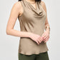 Joseph Ribkoff - Cowl Neck Sleeveless Satin Tank