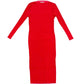 Ali Golden - Pleated Mesh Dress