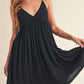 Aemi + Co - Ruched Plunge Mini Cami Dress