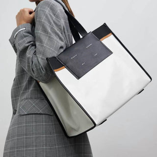 Proenza Schouler White Label - Women's Xl Morris Coated Canvas Tote Bag